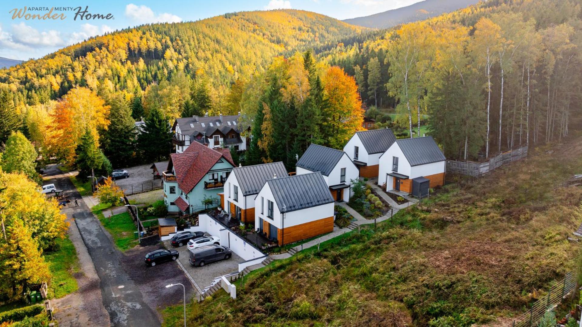 Wonder Home - Domki Gorskie Wolnostojace Z Prywatnymi Tarasami - Zielona Okolica Karpacz Exteriör bild